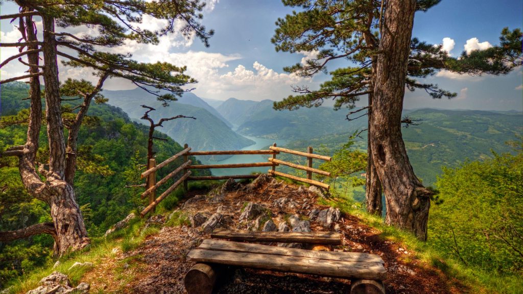 Tara national park view