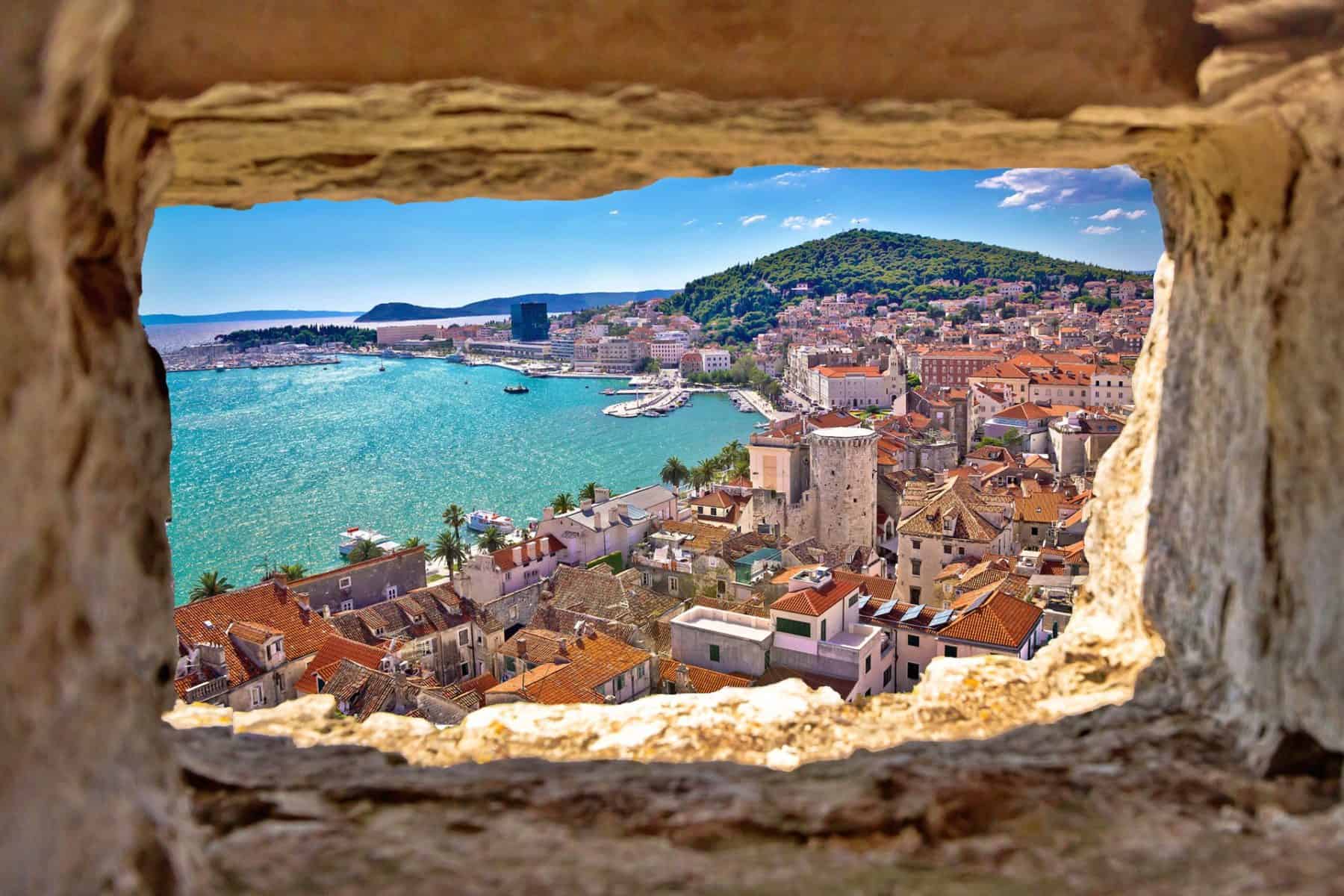 Croatia Split upper view