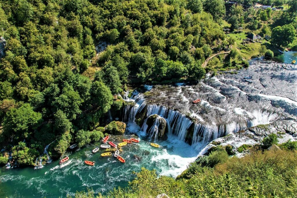 Una river national park Bosnia