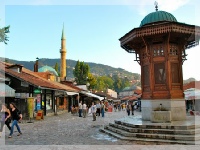 Walk in Baščaršija Sarajevo